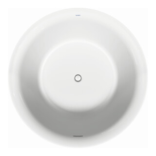 Duravit Baignoire White Tulip 140x140x48 cm, autoportante, rebord continu, blanche