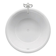 Duravit Baignoire White Tulip 140x140x48 cm, autoportante, rebord continu, blanche-4