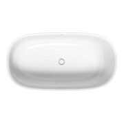 Duravit Baignoire Zencha 160x85x45,5 cm, 1 RS, indépendante, blanc mat