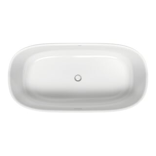 Duravit Baignoire Zencha 180x90x45,5 cm, 2 RS, libre, blanc mat