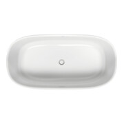 Duravit Baignoire Zencha 180x90x45,5 cm, 2 RS, libre, blanc mat