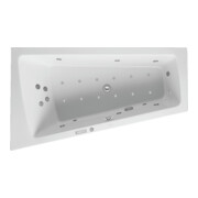 Duravit Bain à remous Paiova 170x100 cm, Combi E, EB-Vers, 1 RS L, blanc
