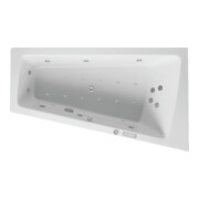Duravit Bain à remous Paiova 170x100 cm, Combi E, EB-Vers, 1 RS R, blanc