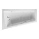 Duravit Bain à remous Paiova 170x100 cm, Combi P, EB-Vers, 1 RS L, blanc-1