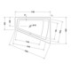 Duravit Bain à remous Paiova 170x130 cm, Air-Sys, EB-Vers, 1 RS R, blanc