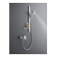 Duravit Barre de douche 800 mm, aluminium/plastique, chromé-2