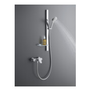 Duravit Barre de douche 800 mm, aluminium/plastique, chromé-2