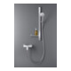 Duravit Barre de douche 800 mm, aluminium/plastique, chromé