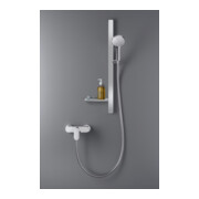 Duravit Barre de douche 800 mm, aluminium/plastique, chromé-5