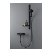 Duravit Barre de douche 800 mm, aluminium/plastique, noir mat-4