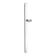 Duravit Barre de douche 810 mm, aluminium/plastique/verre, blanche g