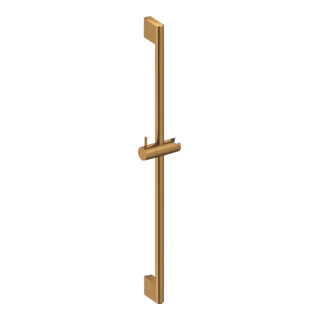 Duravit Barre de douche en acier inoxydable/plastique, 900 mm, bronze brossé