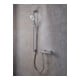 Duravit Barre de douche en laiton/plastique, 900 mm, chromé