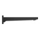 Duravit Bec de baignoire Manhattan Saillie 189 mm, noir mat