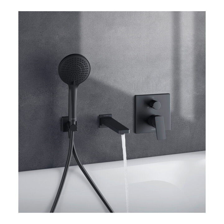 Duravit Bec de baignoire Manhattan Saillie 189 mm, noir mat