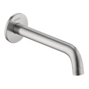 Duravit Bec de baignoire n°1, sortie 198 mm, DN 15, rosace ronde, ES courbé