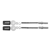 Duravit Befestigung 140x80mm, d= 10mm, chrom