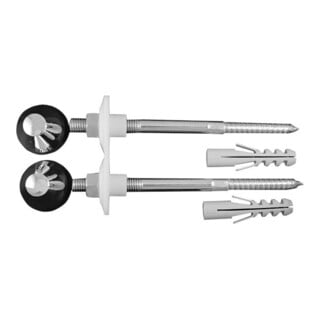 Duravit Befestigung 325x180mm, d 12mm, f WWC u Wand-Bidet, vc