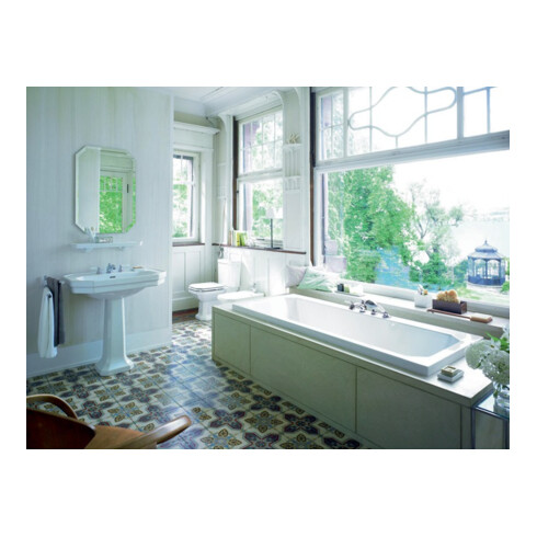 Duravit Befestigung weiß und chrom