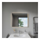 Duravit Best miroir lumineux 80x70x3,3 cm, 46 W, LED, blanc