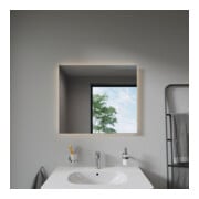 Duravit Best miroir lumineux 80x70x3,3 cm, 46 W, LED, blanc-2
