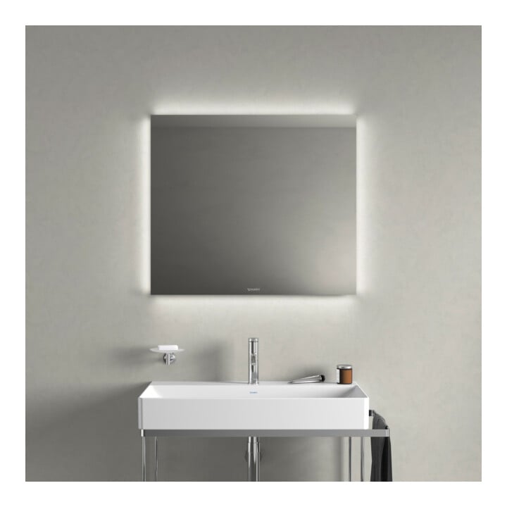 Duravit Best miroir lumineux 80x70x3,3 cm, 46 W, LED, blanc