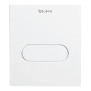 Duravit Betätigungsplatte A1 DuraSystem 13,1x15cm, Kunststoff, weiß, für Urinal