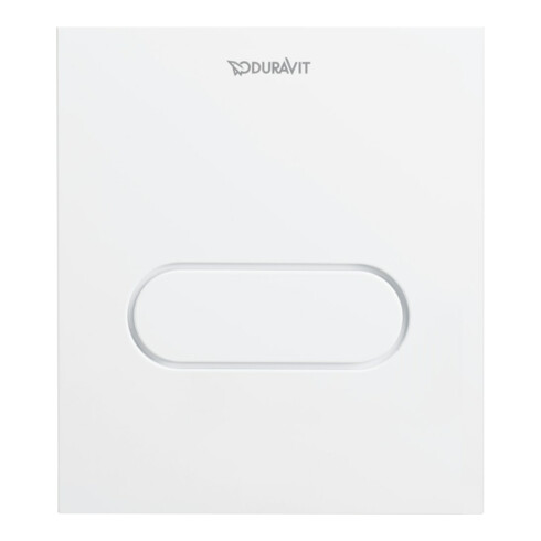 Duravit Betätigungsplatte A1 DuraSystem 13,1x15cm, Kunststoff, weiß, für Urinal