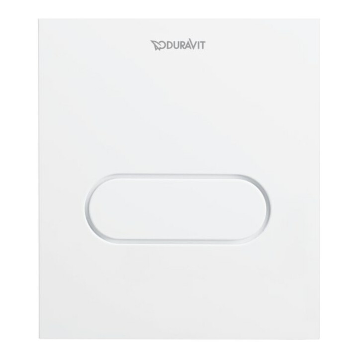 Duravit Betätigungsplatte A1 DuraSystem 13,1x15cm, Kunststoff, weiß, für Urinal