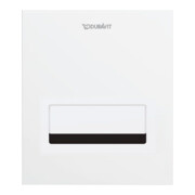 Duravit Betätigungsplatte A2 DuraSystem 13x15cm, Batt., f Uri., Zinkdr.g, weiß-5