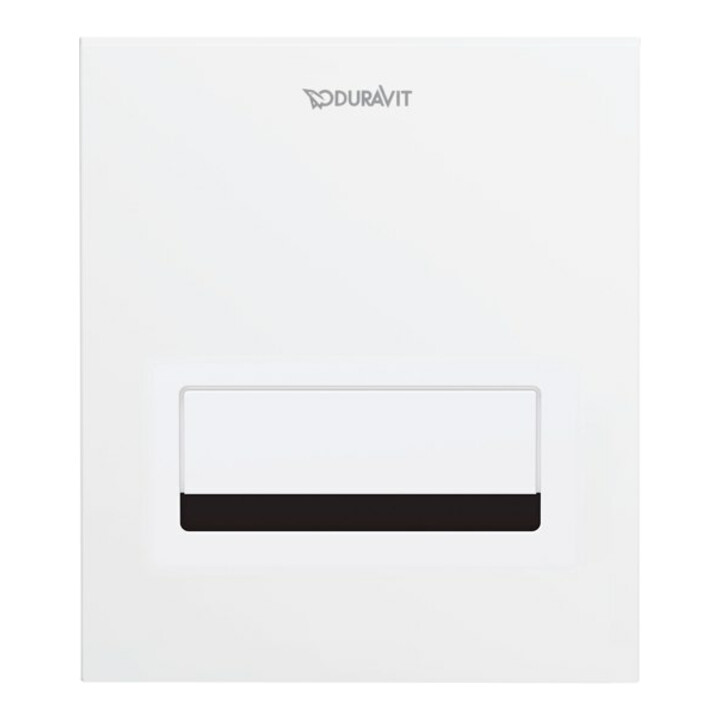 Duravit Betätigungsplatte A2 DuraSystem 13x15cm, Batt., f Uri., Zinkdr.g, weiß