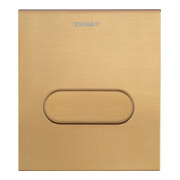 Duravit Betätigungsplatte DuraSystem 13,1x15cm, mech., f Uri. A1, bron geb.