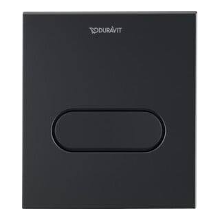 Duravit Betätigungsplatte DuraSystem 13,1x15cm, mech., f Uri. A1, sw matt