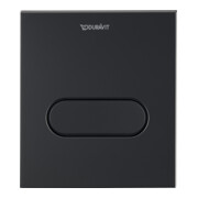 Duravit Betätigungsplatte DuraSystem 13,1x15cm, mech., f Uri. A1, sw matt