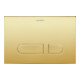 Duravit Betätigungsplatte DuraSystem 21,7x10cm, mech., f WC A1, Gold poliert-1