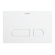Duravit Betätigungsplatte DuraSystem 21,7x14,7cm, Kunststoff weiß, für WC-3