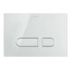 Duravit Betätigungsplatte DuraSystem 23x15,7cm, Glas weiß, für WC-3