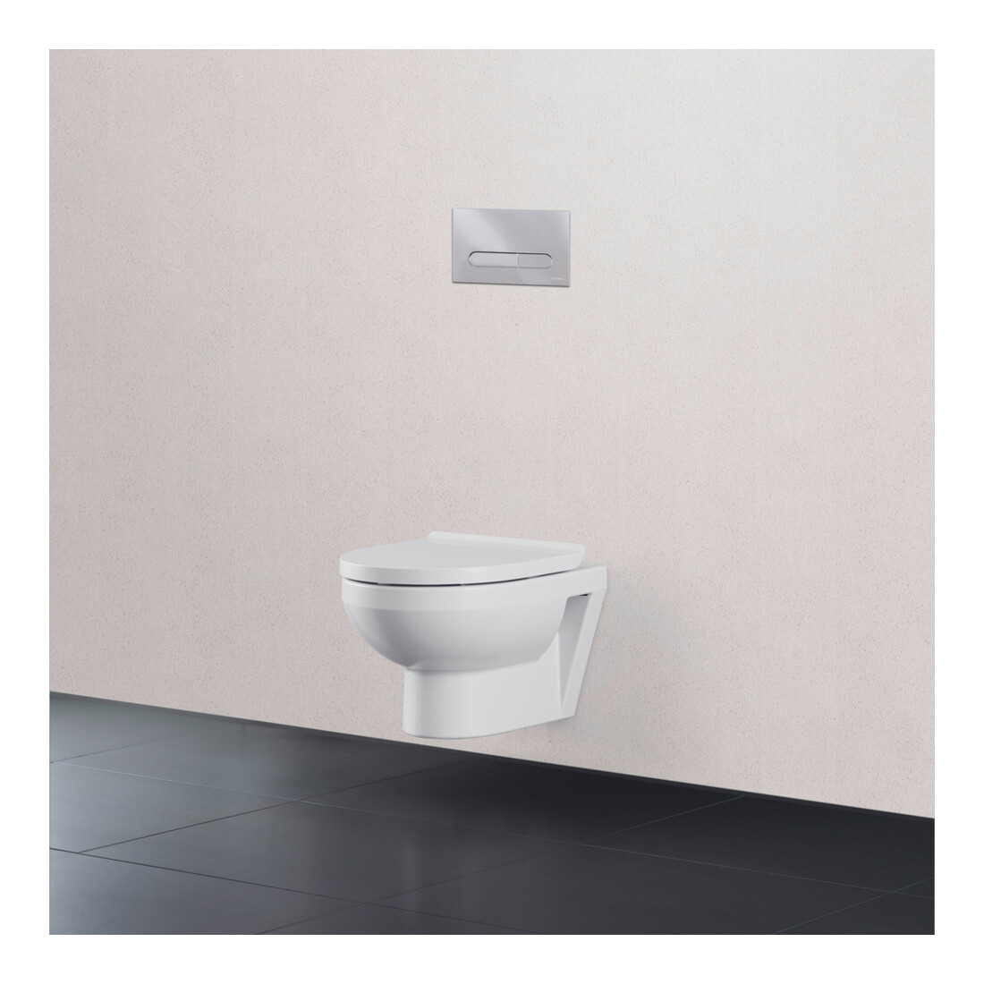 Duravit Betätigungsplatte DuraSystem aufgeset., mech., f WC Bet 100, ch hgl
