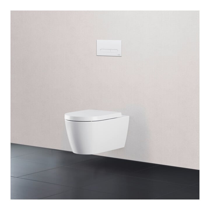Duravit Betätigungsplatte DuraSystem aufgeset., mech., für WC Bet 100, weiß