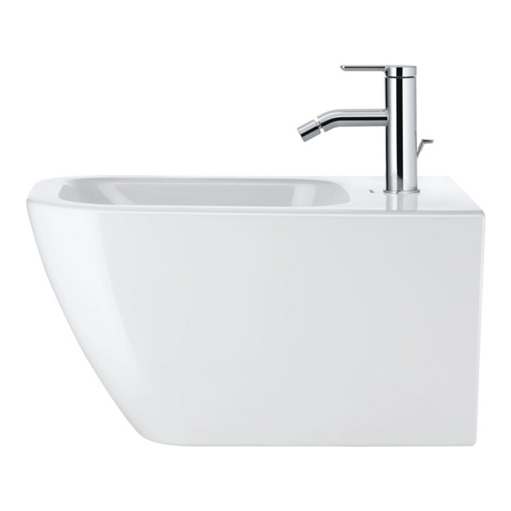 Duravit Bidet-Einhebelmischer C.1 Ausl. 121mm, m Zugst.-Ablaufgarn., chrom