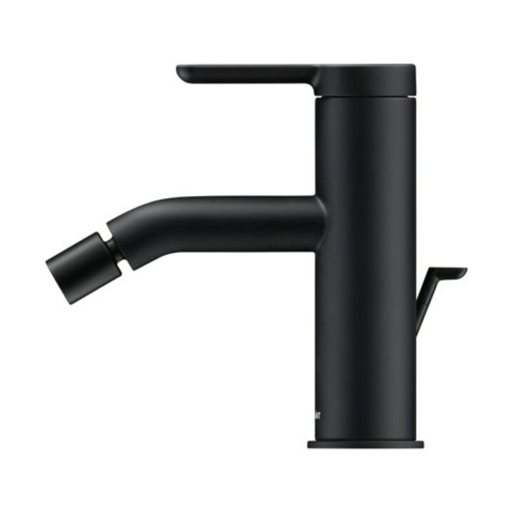 Duravit Bidet-Einhebelmischer C.1 Ausl. 121mm, m Zugst.-Ablaufgarn., sw m