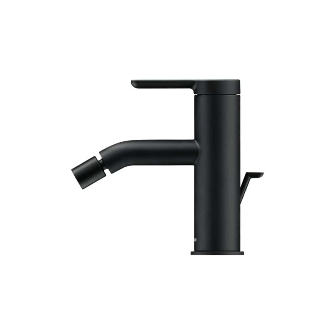 Duravit Bidet-Einhebelmischer C.1 Ausl. 121mm, m Zugst.-Ablaufgarn., sw m