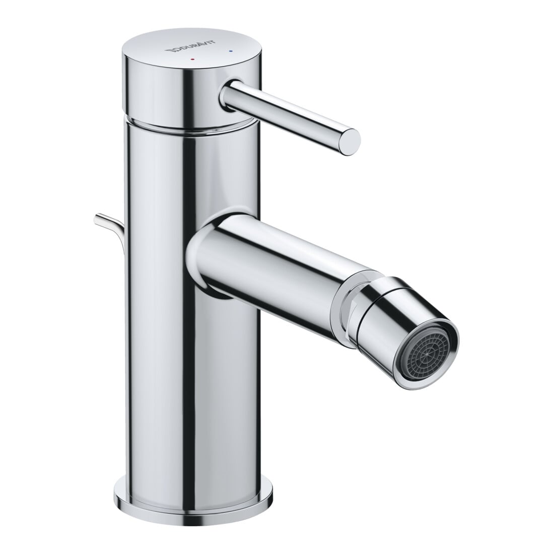 Duravit Bidet-Einhebelmischer Circle Ausladung 128mm, chrom