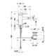 Duravit Bidet-Einhebelmischer Circle Ausladung 128mm, chrom-4