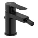 Duravit Bidet-Einhebelmischer D-Code Ausl. 118mm, Keramikmisch., schwarz matt-1