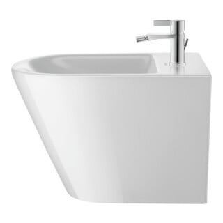 Duravit Bidet-Einhebelmischer D-Neo m Zugst.-Ablaufgarn., Ausl. 125mm, chrom