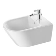 Duravit Bidet-Einhebelmischer D-Neo m Zugst.-Ablaufgarn., Ausl. 125mm, chrom-4