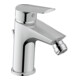 Duravit Bidet-Einhebelmischer No. 1 m Zugst.-Ablaufgarn., Ausl. 123mm, chrom-1