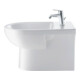 Duravit Bidet-Einhebelmischer No. 1 m Zugst.-Ablaufgarn., Ausl. 123mm, chrom-2