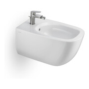 Duravit Bidet-Einhebelmischer Wave Ausl. 128mm, m Zugstg. Abl.garn, ES geb.
